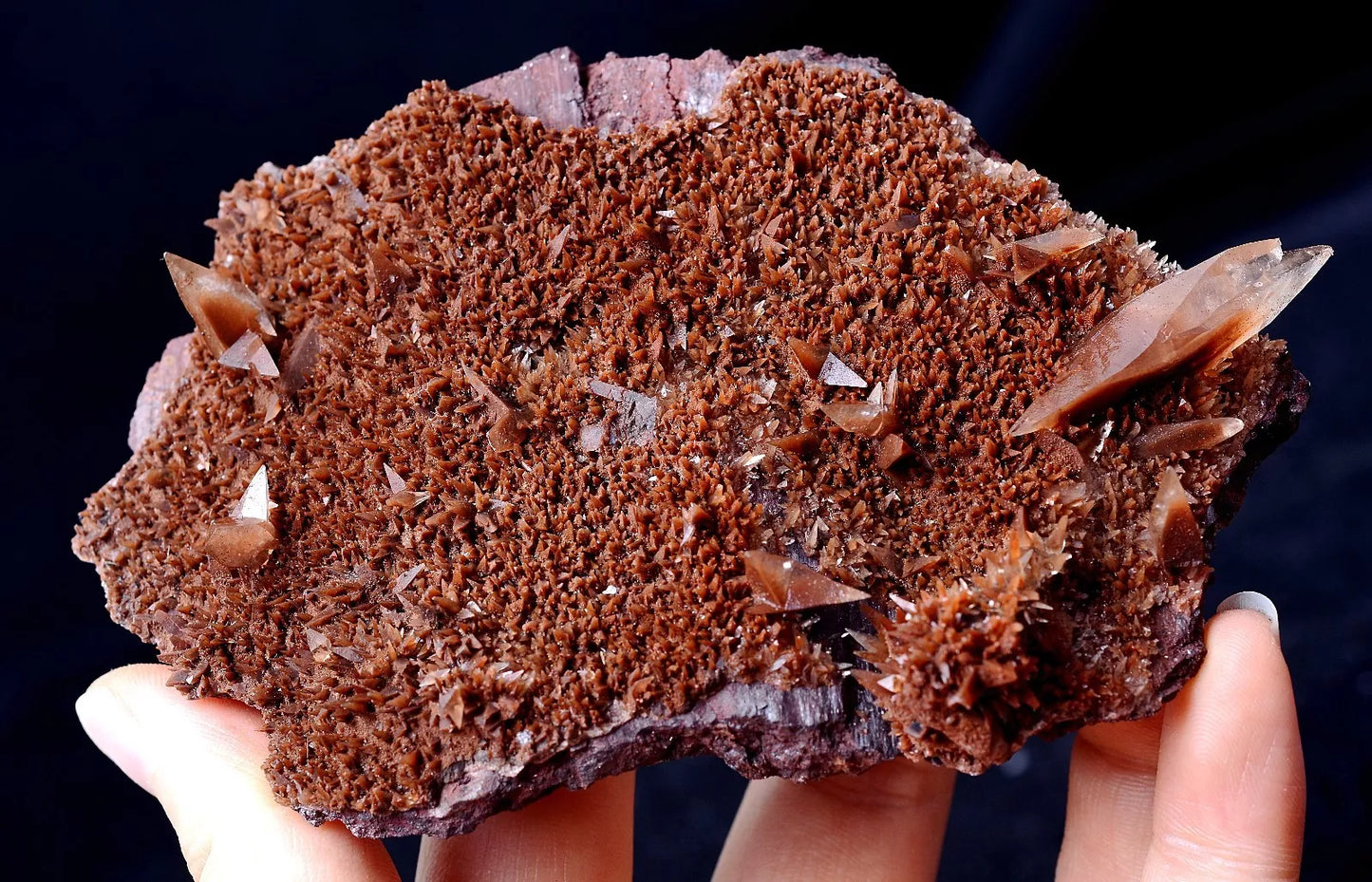 China / Newly Natural Swallow-Tail Twin Crystal Calcite Mineral Specimen 200g