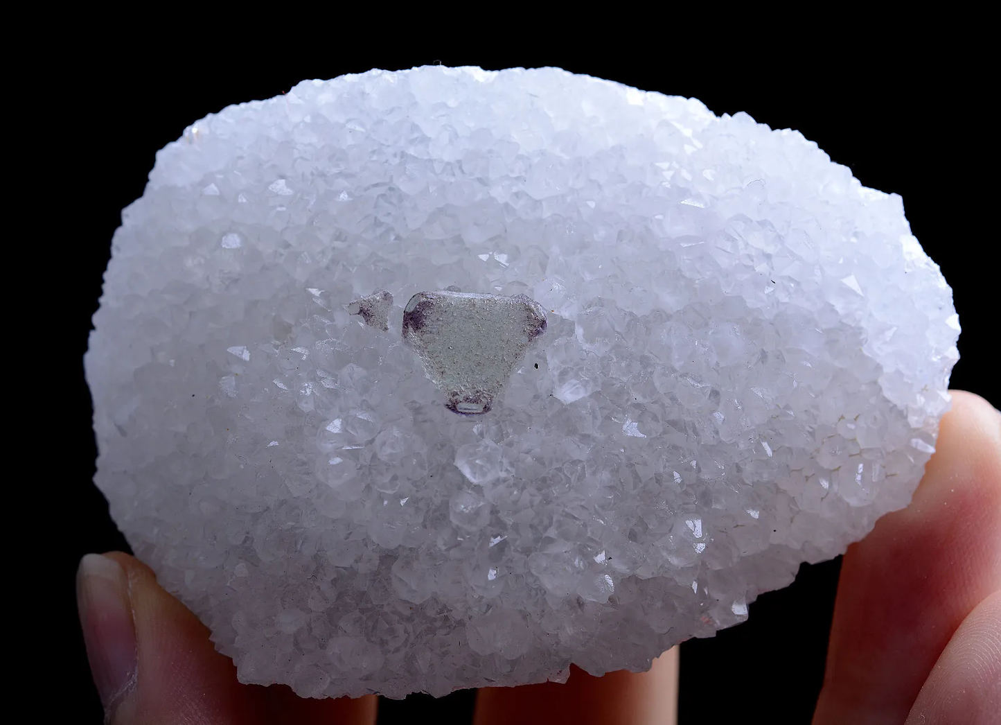 121g Natural Octahedron purple Green FLUORITE Mineral Specimen/Zhejiang China