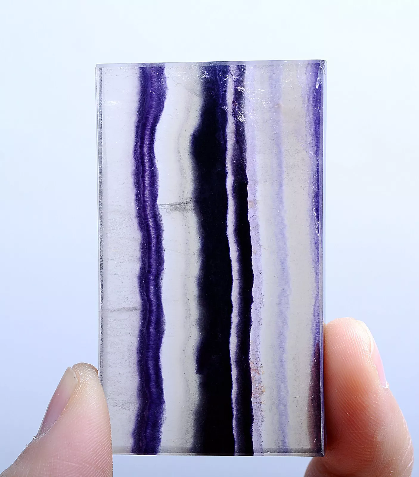 48g Natural Rare Variety healing Gem Rainbow Fluorite Men & Women Pendant