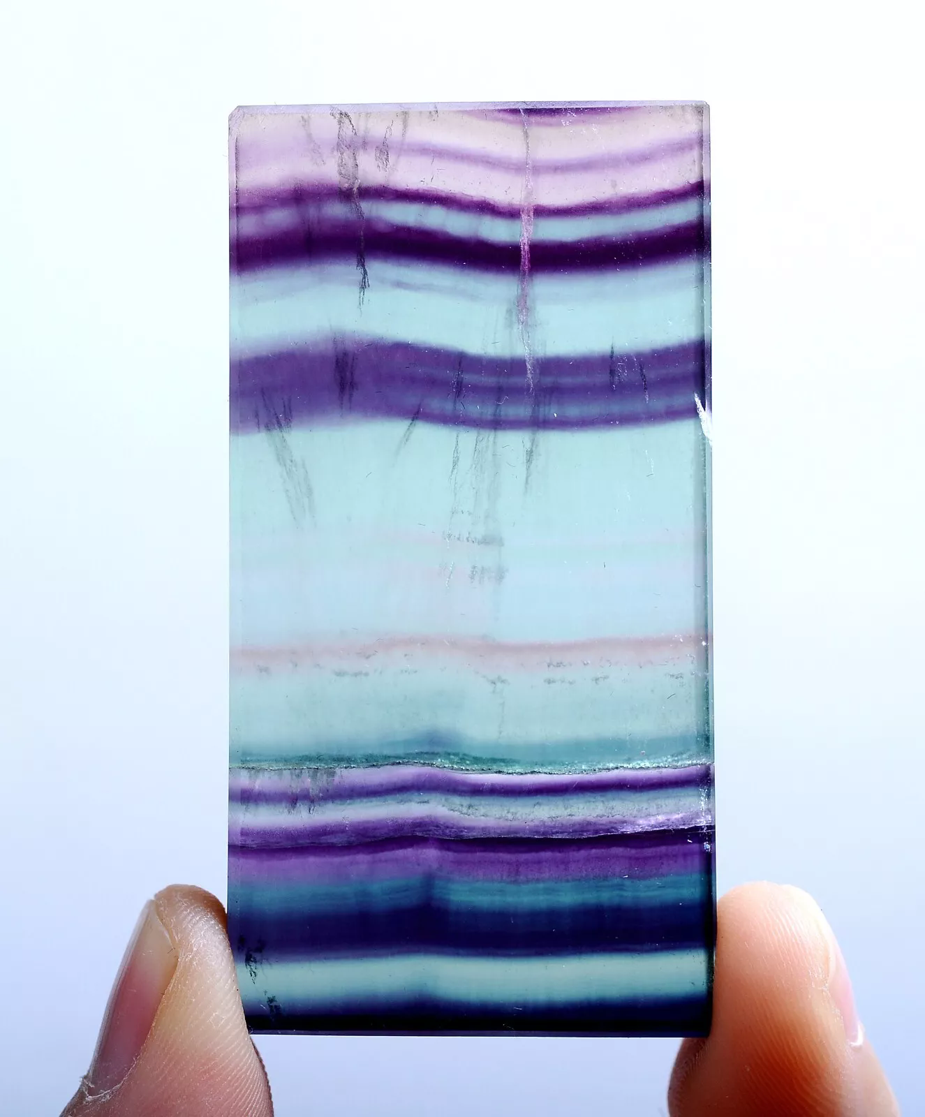 51g Natural Rare Variety healing Gem Rainbow Fluorite Men & Women Pendant