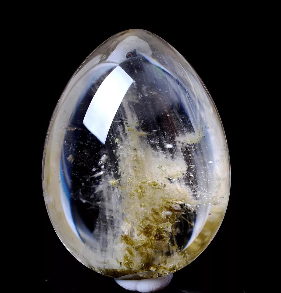 Rare Variety Of Healing Treat Natural Green Tourmaline Crystal Pendant 41.79g