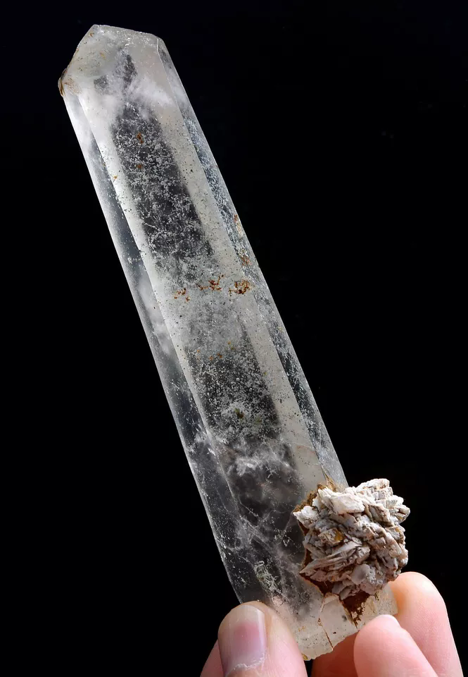 96.0g Natural QUARTZ Crystal Calcite Mineral Specimens / Inner Mongolia China