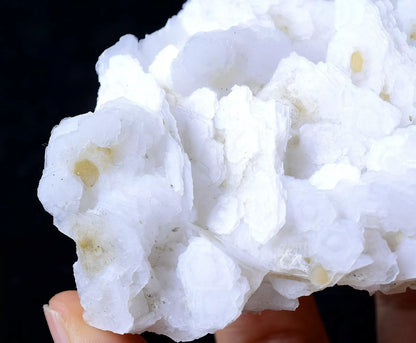 148g New Find Natural Rare White Ladder-Like Calcite & Crystal Mineral Specimen