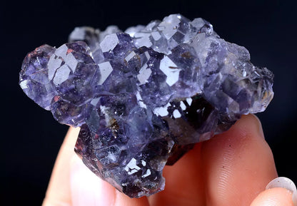 China/Newly DISCOVERED RARE PURPLE FLUORITE CRYSTAL MINERAL SPECIMEN  40.76g