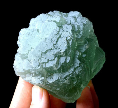 China /Newly DISCOVERED RARE GREEN CUBE FLUORITE CRYSTAL MINERAL SPECIMEN  308g