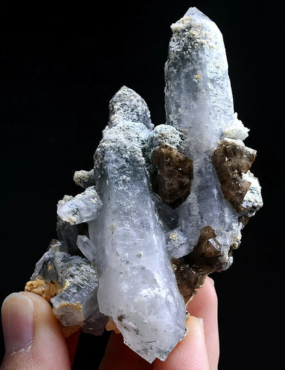 125gNatural Rare Scheelite & Crystal Cluster Mineral Specimen/Yaogangxian China