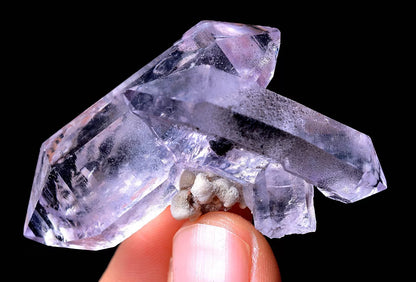 23.91g NATURAL Amethyst Quartz Skeletal Crystal Point Mineral Specimen/Mexico