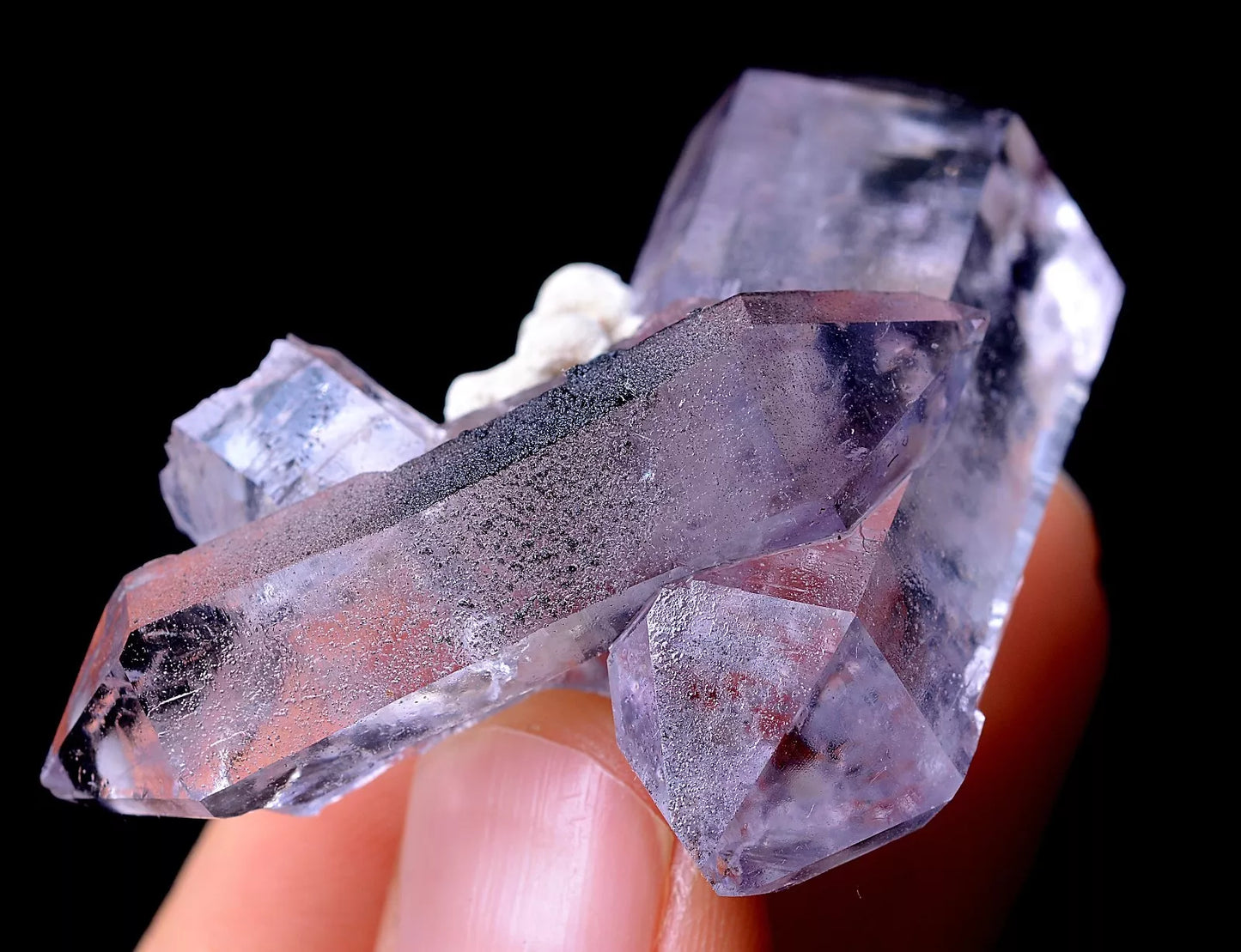 23.91g NATURAL Amethyst Quartz Skeletal Crystal Point Mineral Specimen/Mexico