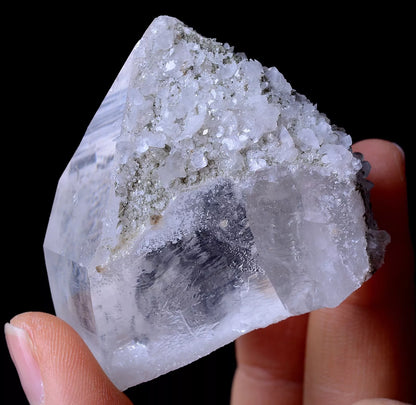 99gNatural Rare Scheelite & Crystal Calcite Mineral Specimen/Yaogangxian China