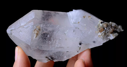 206gNatural Rare Scheelite & Crystal Calcite Mineral Specimen/Yaogangxian China