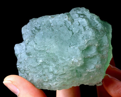 China /Newly DISCOVERED RARE GREEN CUBE FLUORITE CRYSTAL MINERAL SPECIMEN  308g