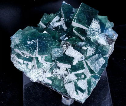 920.5g New Varieties NATURAL Green Cubic FLUORITE Crystal Mineral Specimen