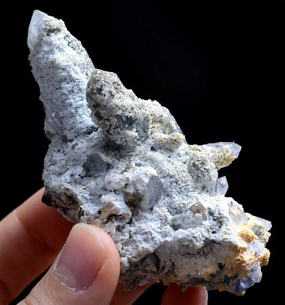 125gNatural Rare Scheelite & Crystal Cluster Mineral Specimen/Yaogangxian China