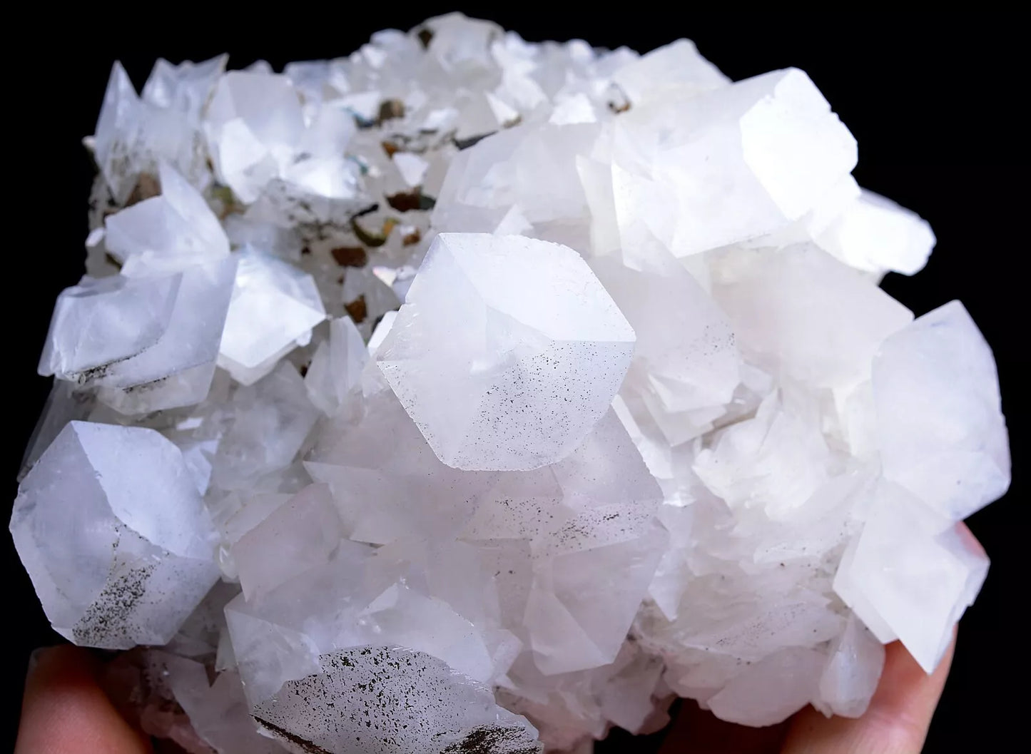 412g New Varieties Natural Fluorescent ''Benz'' Calcite Mineral Specimen/China