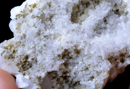 148g New Find Natural Rare White Ladder-Like Calcite & Crystal Mineral Specimen