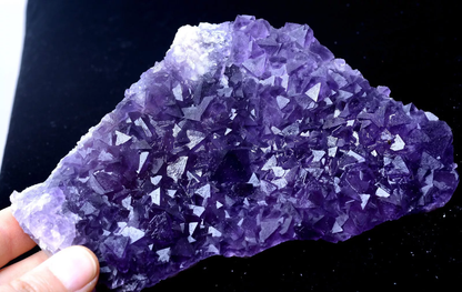 MUSEUM COLLECTION NEWLY DISCOVERED RARE PURPLE FLUORITE MINERAL SAMPLES 320g