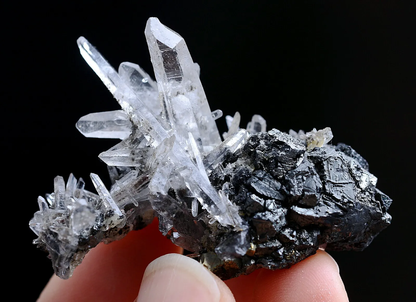 30g Natura Arsenopyrite & Crystal Cluster Mineral Specimen/Yaogangxian China