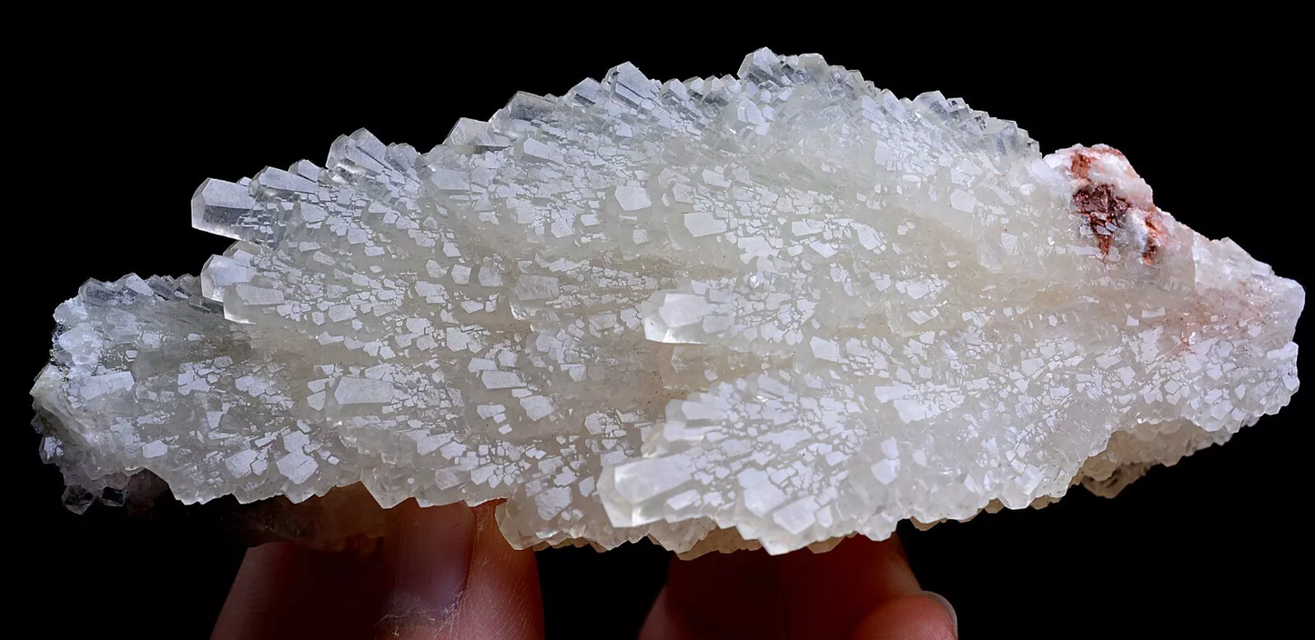 146.1g Natural Complete White Calcite “Angel Wings” Crystal Mineral Specimen