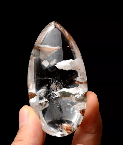 Natural Rare Healing Calcite Quartz Crystal Mineral Pendants 67*35*26mm