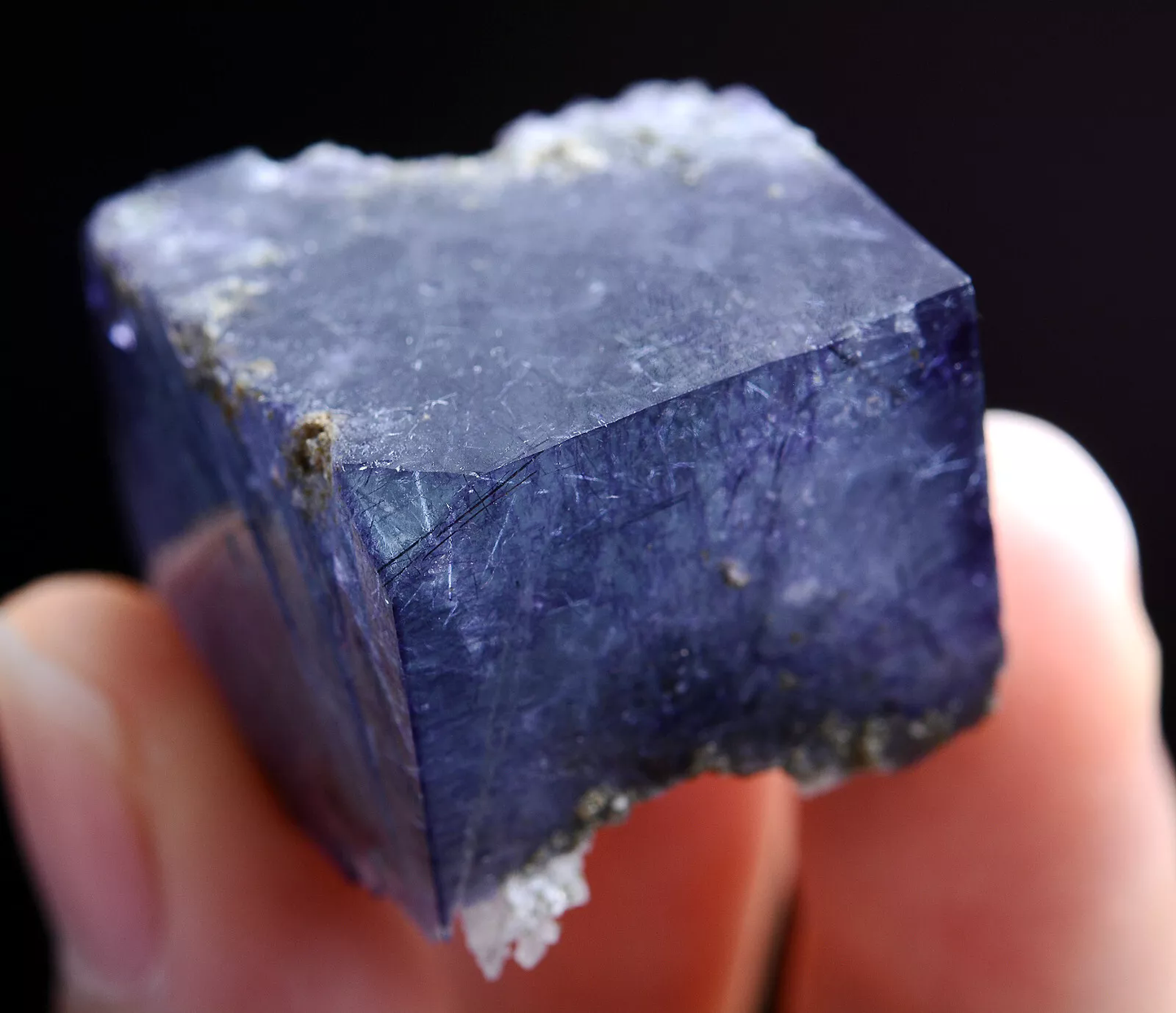 30gNatural Bismuthinite Purple FLUORITE & Crystal Mineral Specimen/Yaogangxian