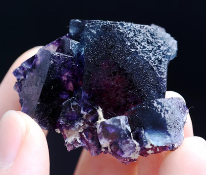 40g Natural Devil's Eye Purple FLUORITE Mineral Specimen/Inner Mongolia China