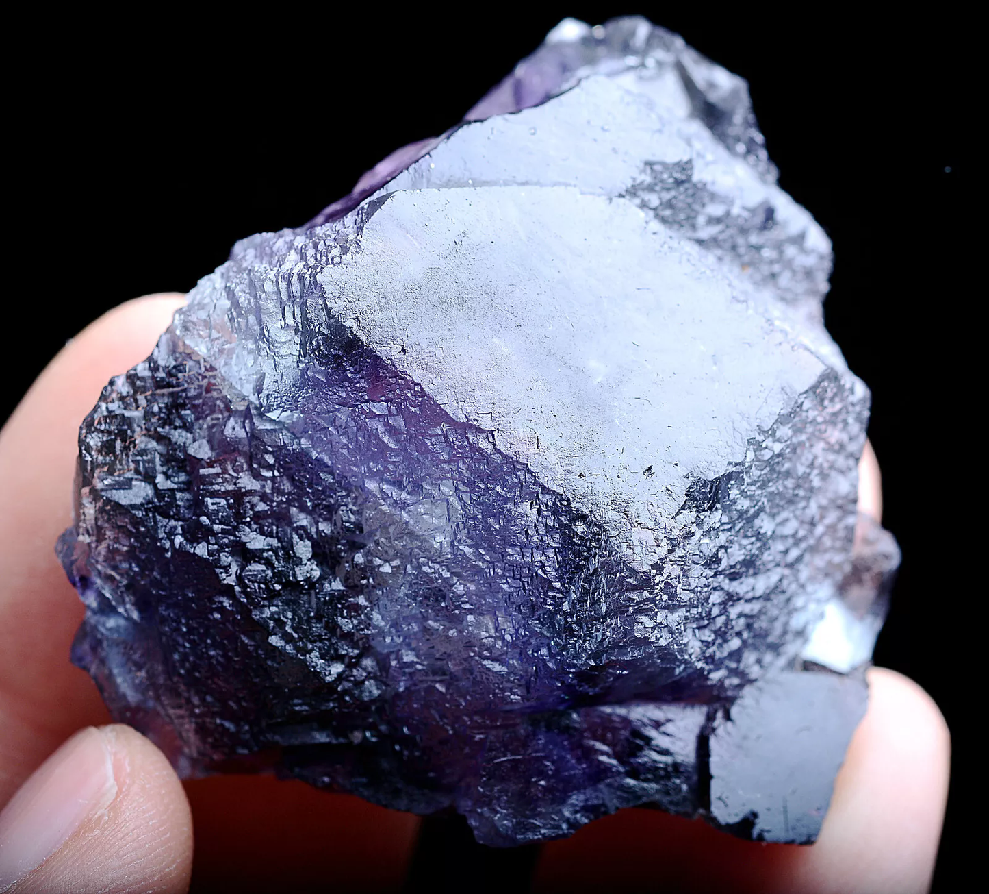 66g Natural Devil's Eye Purple FLUORITE Mineral Specimen/Inner Mongolia  China