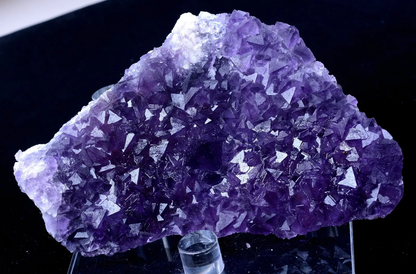 MUSEUM COLLECTION NEWLY DISCOVERED RARE PURPLE FLUORITE MINERAL SAMPLES 320g