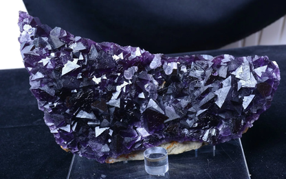 1697g MUSEUM COLLECTION NEWLY DISCOVERED RARE PURPLE FLUORITE MINERAL SAMPLES