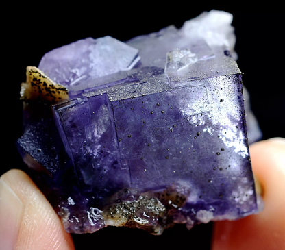 32.g Yao Gang Xian NEWLY DISCOVERED RARE PURPLE FLUORITE MINERAL SAMPLES