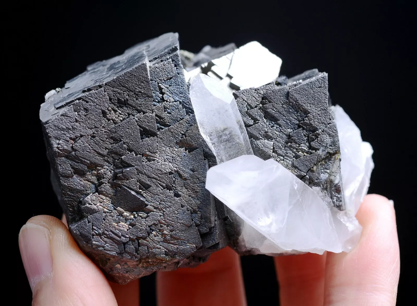 260.51gNatural Rare Arsenopyrite Crystal Cluster Mineral Specimen/Yaogangxian