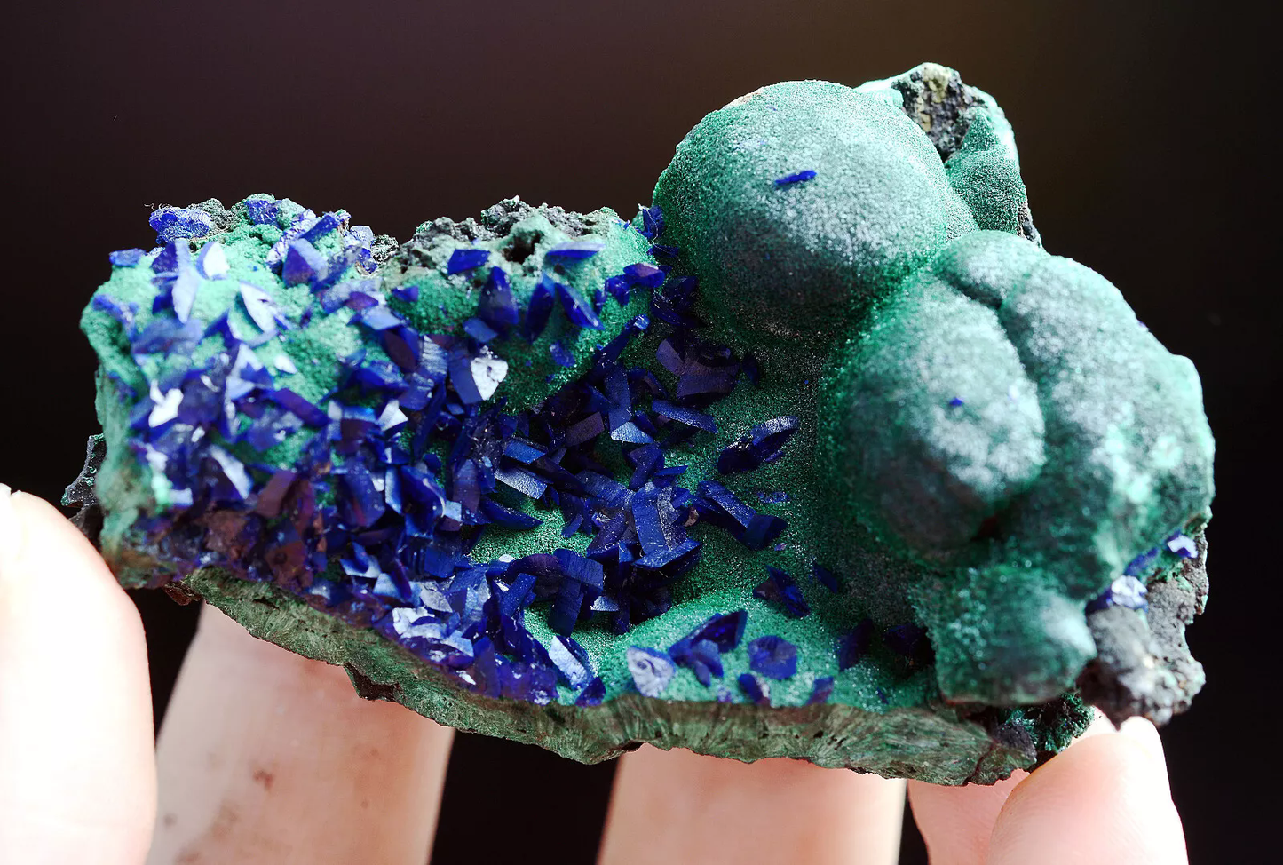 67g Natural Beautiful Azurite & Malachite symbiosis Mineral Specimen/China