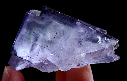 33g Natural Transparent Purple Fluorite Mineral Specimen/Yaogangxian China