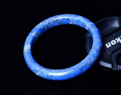 Beautiful Natural Lazurite Gemstone Healing Woman Bangle Inner Diameter  59.8mm