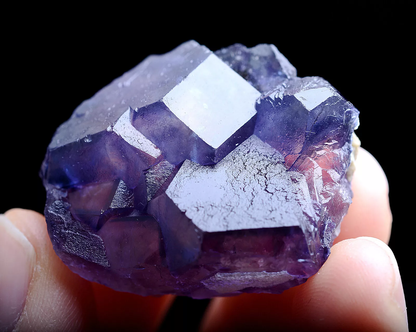 20g Natural Cube Purple FLUORITE Mineral Specimen/Inner Mongolia China