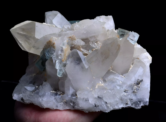 2810g Natural Blue And white Porcelain Fluorite Crystal Mineral Specimen/China