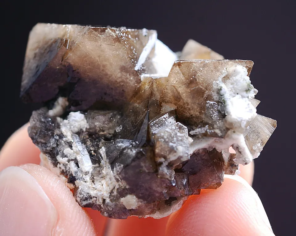 12g Natural Rare Scheelite & Crystal Mineral Specimen/ Yaogangxian China