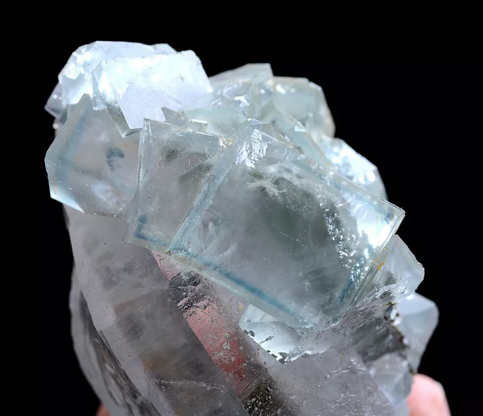 150g Natural Blue And White Porcelain Fluorite Mineral Specimen/Yaogangxian