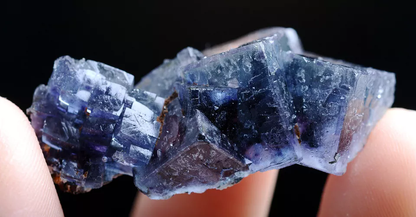 16gNatural Phantom Window Purple FLUORITE Mineral Specimen/Inner Mongolia China