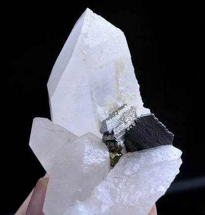 73g Natural Rare Arsenopyrite & Pyrite Crystal Mineral Specimen/ Yaogang  xian