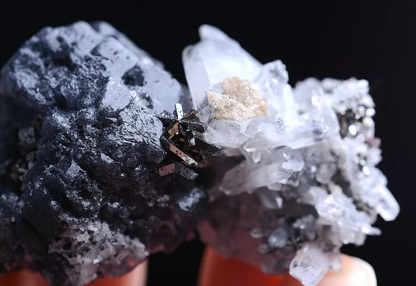 35g Natural Bismuthinite & Arsenopyrite Crystal Mineral Specimen/YaoGang Xian