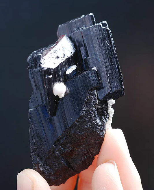 113g Natural Rare Wolframite CRYSTAL Fluorite Mineral Specimen/Yaogangxian China