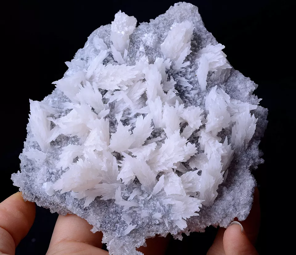 274gNewFind Double Sided Calcite CRYSTAL CLUSTER Mineral Specimen/Inner Mongolia