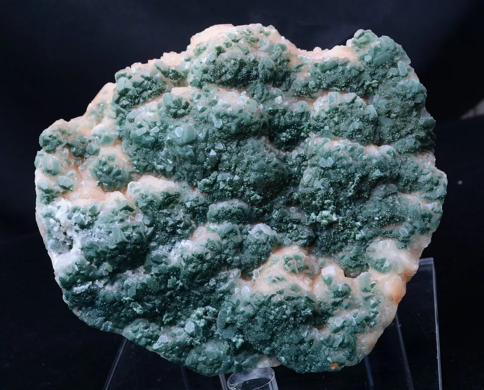 Newly Discovered Green Apophyllite CRYSTAL CLUSTER Mineral Specimen 1690g