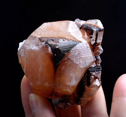 89g Beautiful Natural Rare Red "Benz" Calcite Mineral Specimen / China