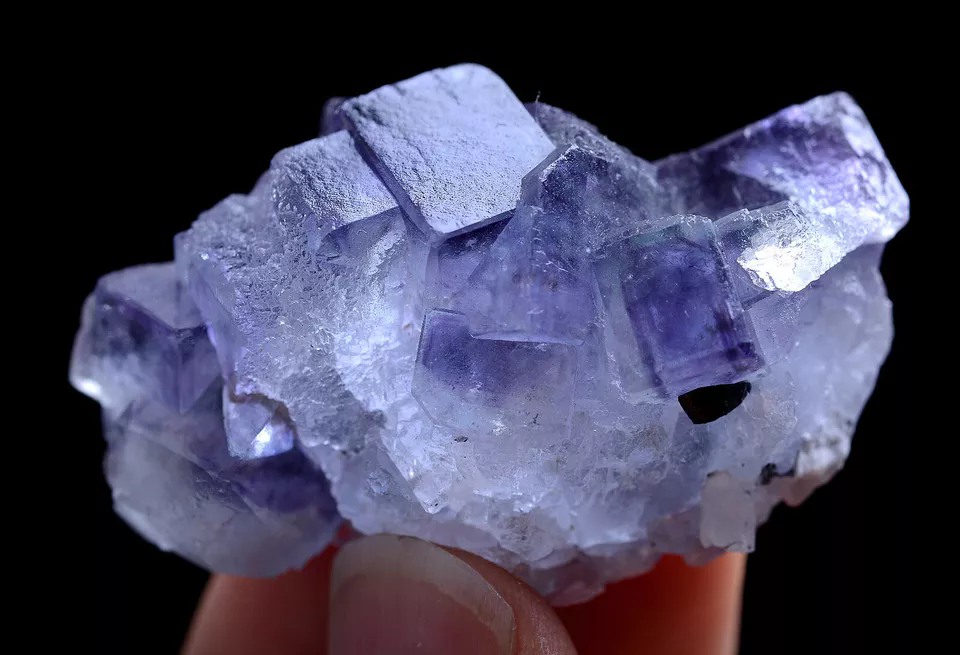 25g Natural Rare Window Purple FLUORITE Mineral Specimen/Yaogangxian China