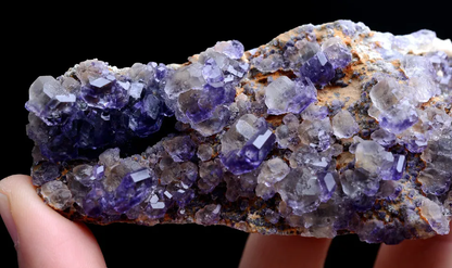 149g Natural Rare Purple Fluorite CRYSTAL CLUSTER Mineral Specimen/China