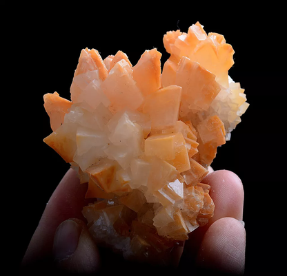 9Pcs Natural Cheap Wholesale Rare Yellow Calcite Mineral Specimen/China