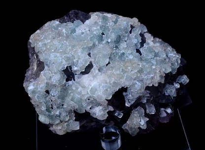 China/Newly DISCOVERED RARE GREEN FLUORITE CRYSTAL MINERAL SPECIMEN 1941g