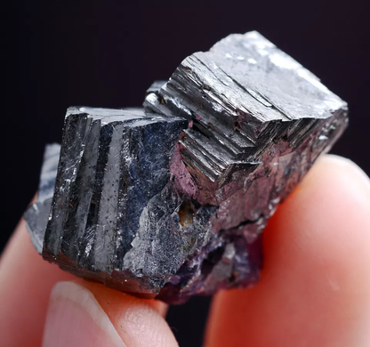 34.0g Natura Purple FLUORITE  Arsenopyrite Mineral Specimen/ Yaogangxian  China