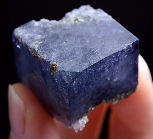 30gNatural Bismuthinite Purple FLUORITE & Crystal Mineral Specimen/Yaogangxian